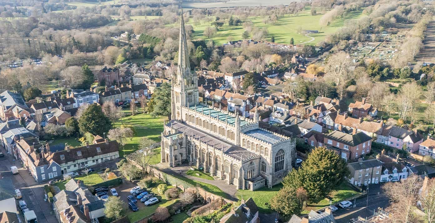 A thriving town centre